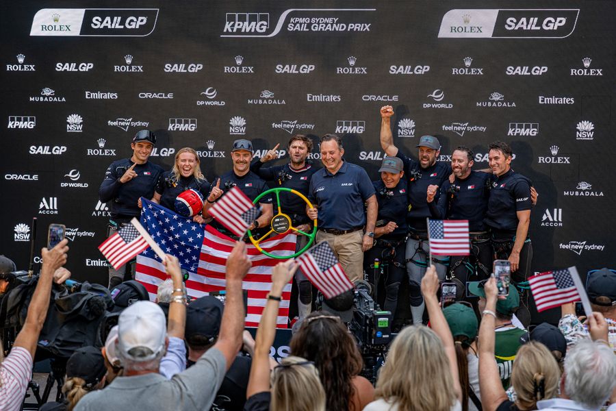 Canfield Leads U.S. SailGP Team to Historic Win in Sydney