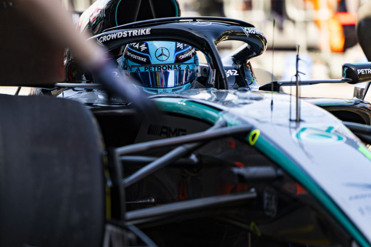 Russell takes Sprint pole in China ahead of Antonelli and Norris