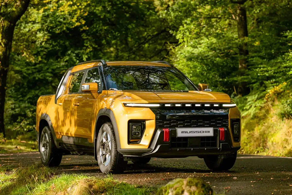 KGM Motors UK launches all-new Musso AWD electric pick-up