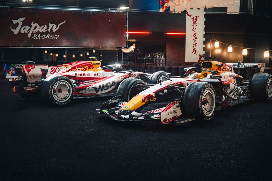 New Racing Bulls livery revealed during Red Bull Tokyo Drift