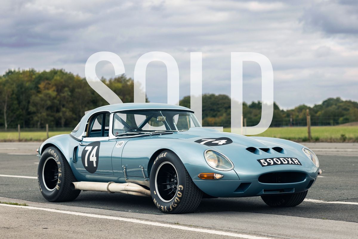 SOLD: The One-Off Galaxie-Engined E-Type "EGal" @ Fiskens