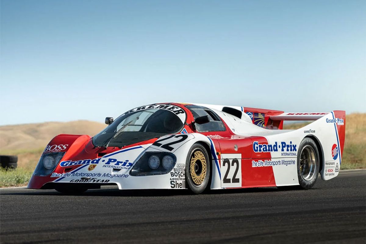 1983 Porsche-Kremer CK5 Group C Endurance Racing Prototype @ Broad Arrow Auctions