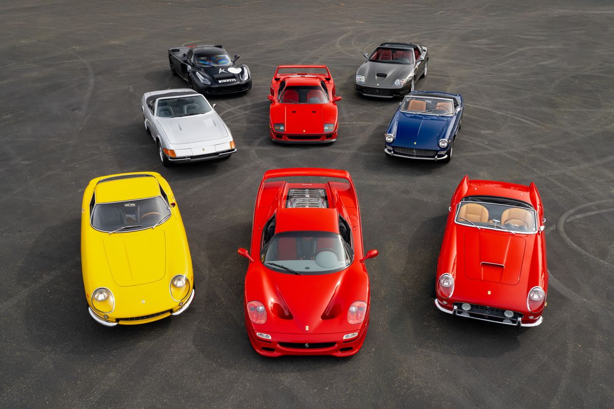 Ferrari collection @ Dana Mecum's 39th Original Spring Classic