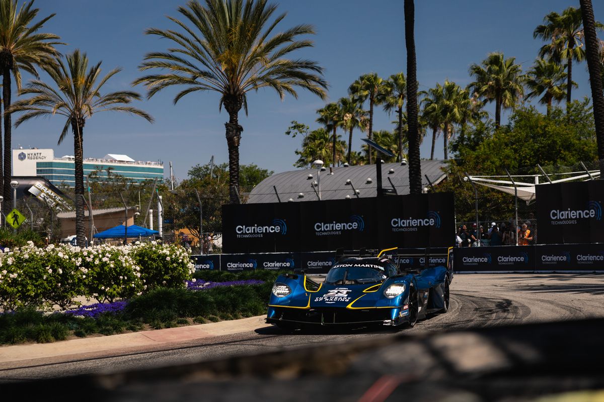 Aston Martin Valkyrie back in IMSA action at Laguna Seca