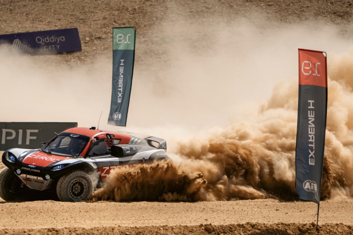 FIA Extreme H World Cup: first-ever fully hydrogen powered off-road race
