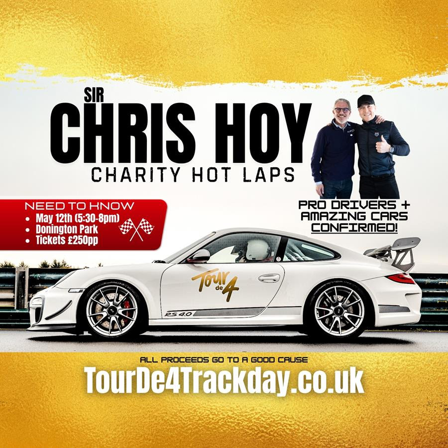 RMA Track Days: Sir Chris Hoy Charity Hot Laps | Client News | Creative ...