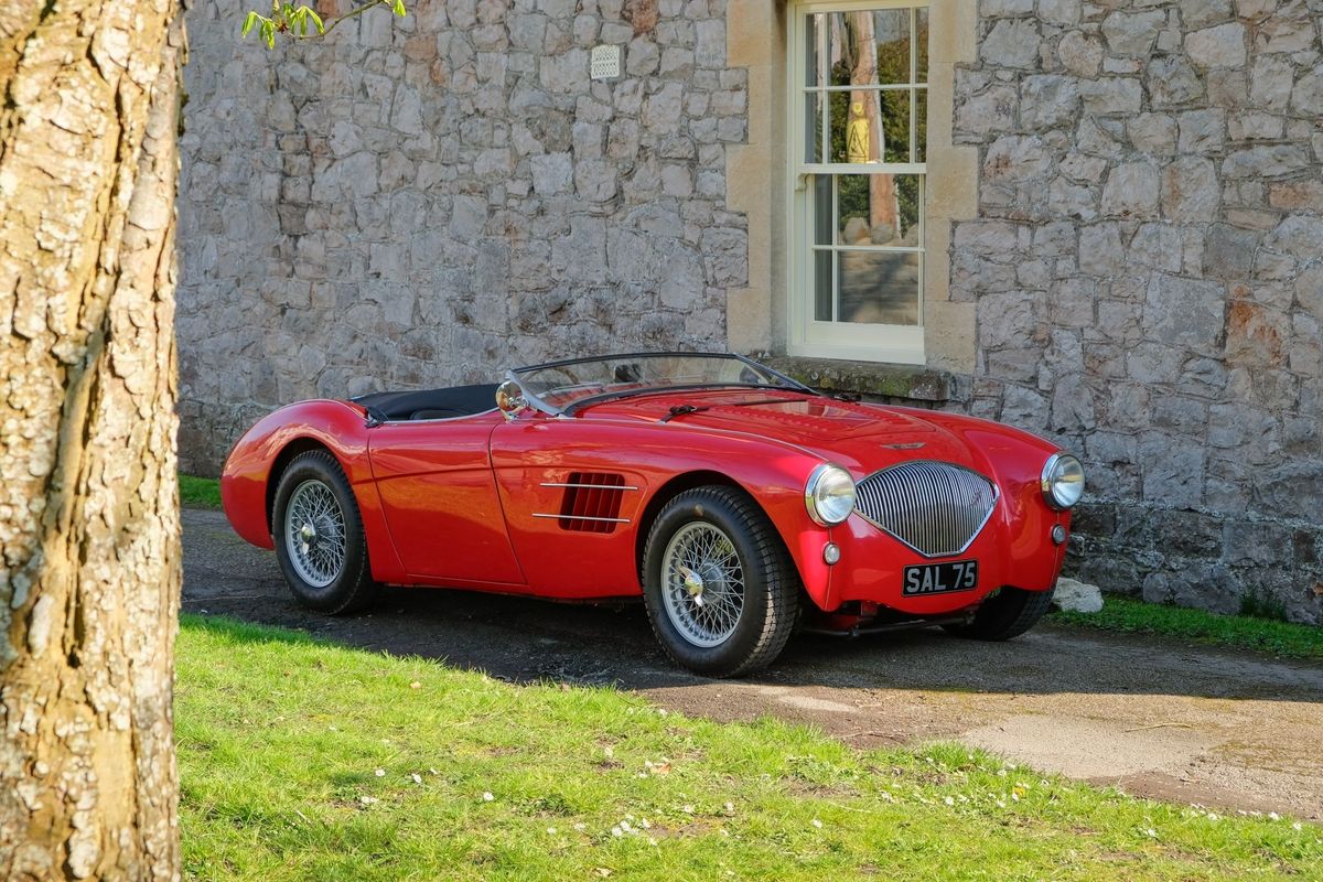 Austin Healey 100/4 La Carrera Panamericana @ Sold for £49,500 @ H&H, Results
