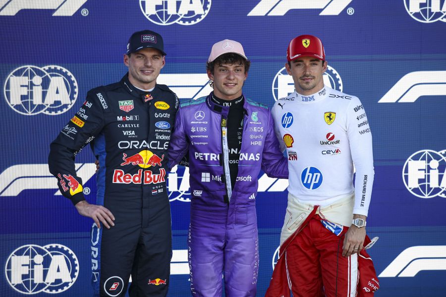 Antonelli on pole for Miami Grand Prix ahead of Verstappen & Leclerc