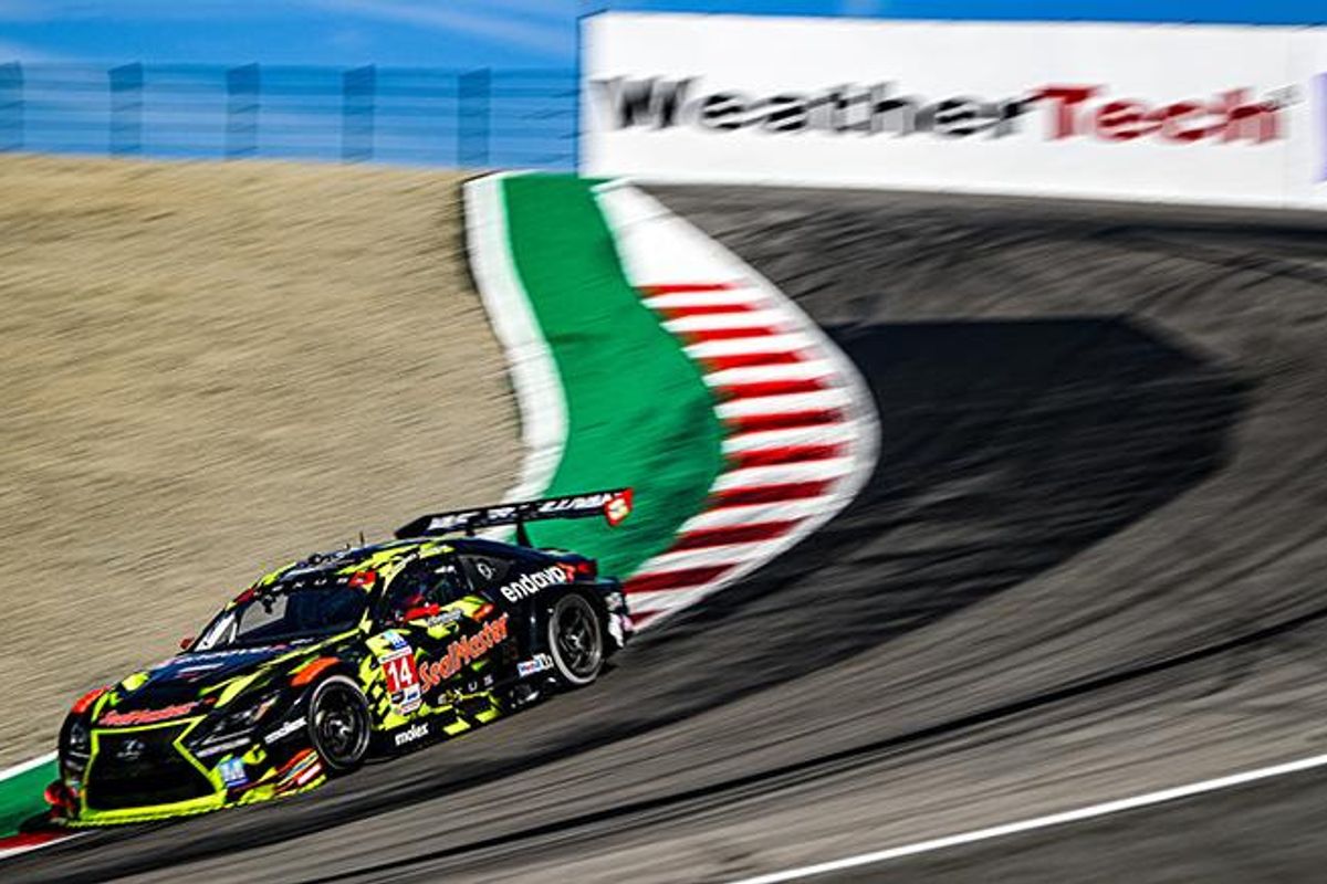 Hawksworth Flies to Poignant Pole for Vasser Sullivan Lexus in Monterey
