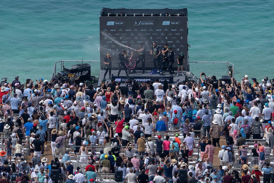 Australia's Bonds Flying Roos win SailGP Bermuda