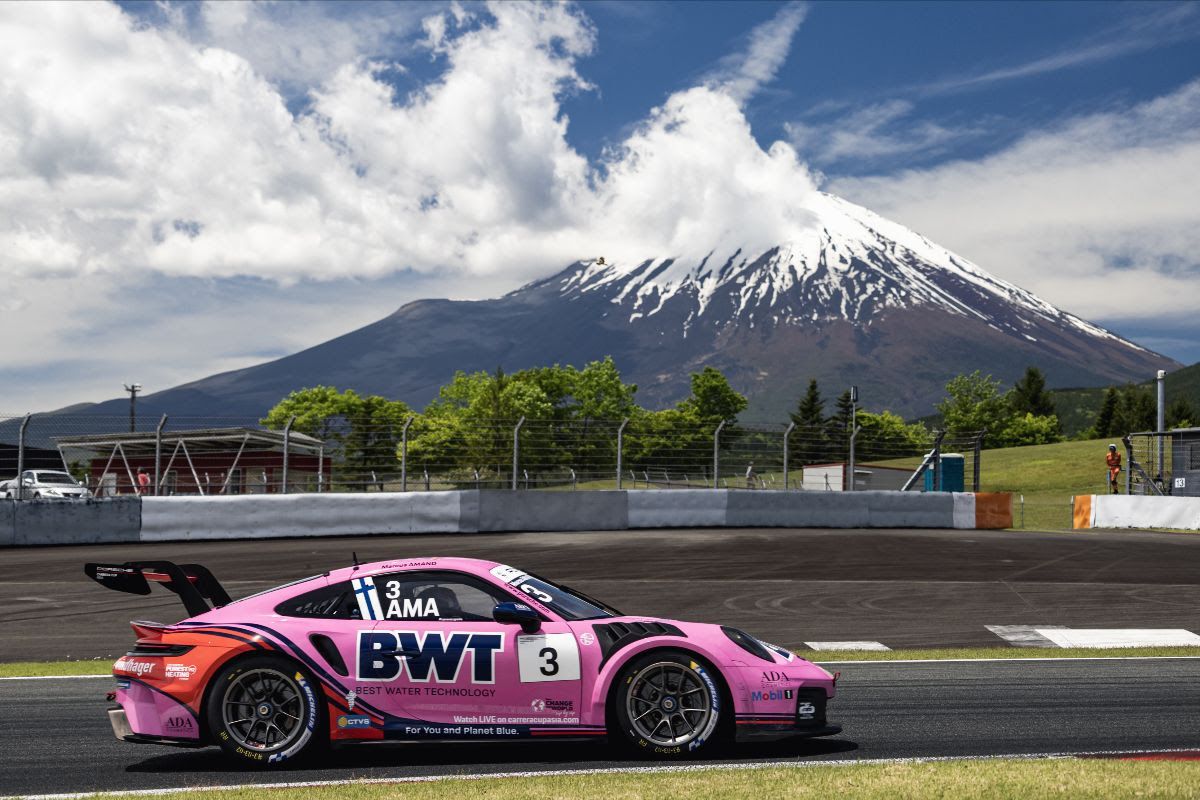 Double victory for Amand in thrilling Porsche Carrera Cup Asia Fuji event