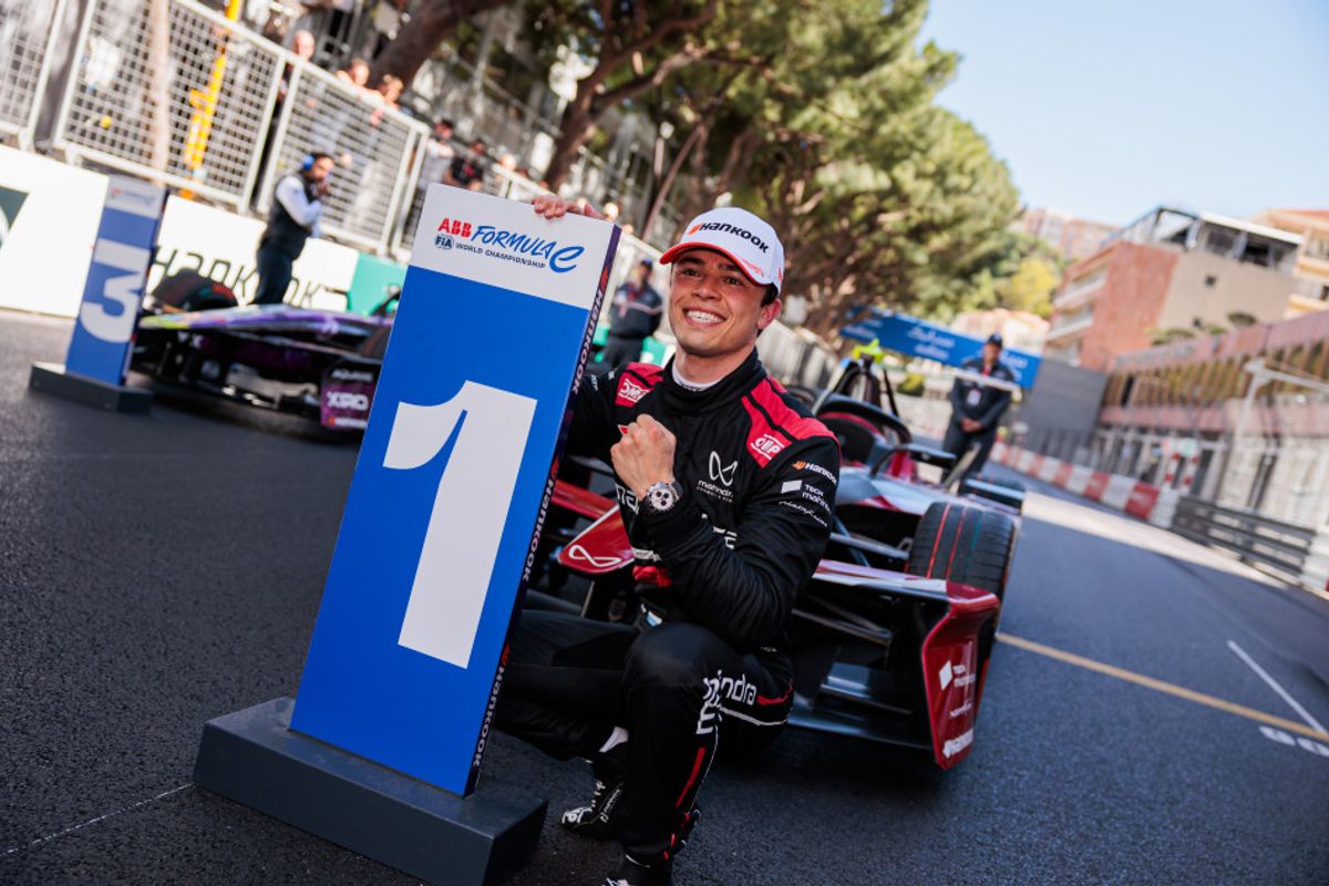De Vries Flies to Maiden Mahindra Racing Win in Monaco E-Prix