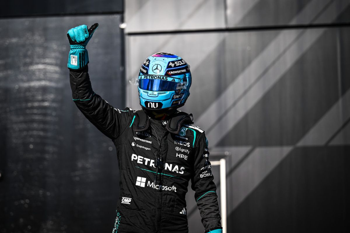 Russell beats Antonelli as Mercedes lock out front row for Canada Sprint 