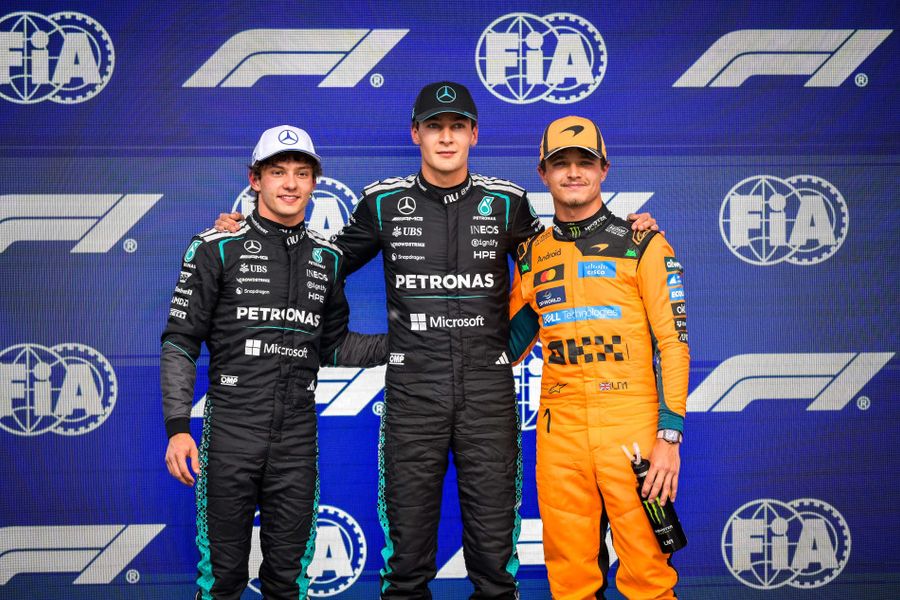 Late surge earns Russell pole for Canadian GP ahead of Antonelli and Norris