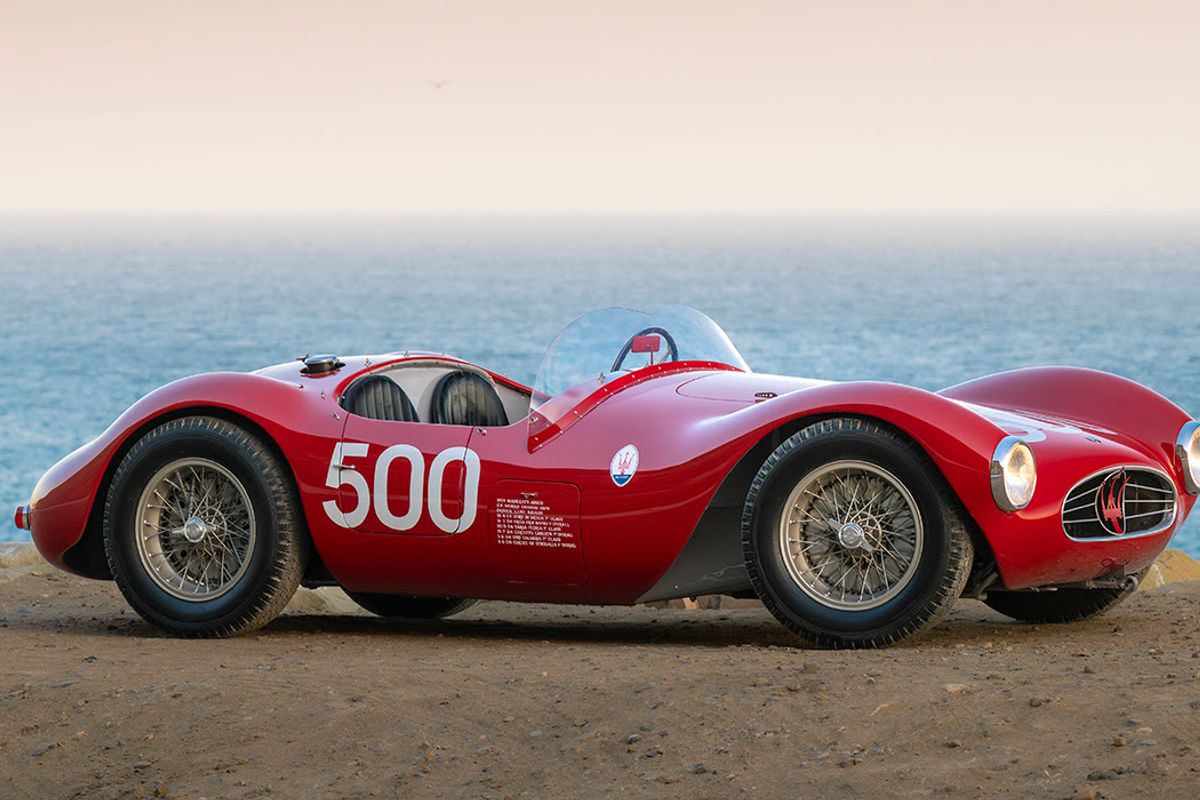 Works Maserati Leads Early Broad Arrow Quail Auction Consignments