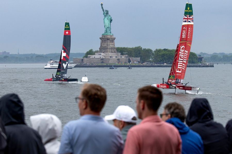 Emirates GBR ‘focused on getting back on top’ as SailGP returns to New York