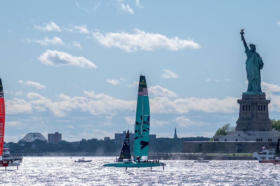 Survival of the fastest: Spain conquers chaotic SailGP New York start