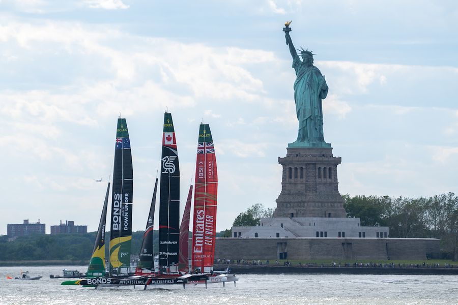 Bonds Flying Roos Claim Third Consecutive SailGP Victory in New York
