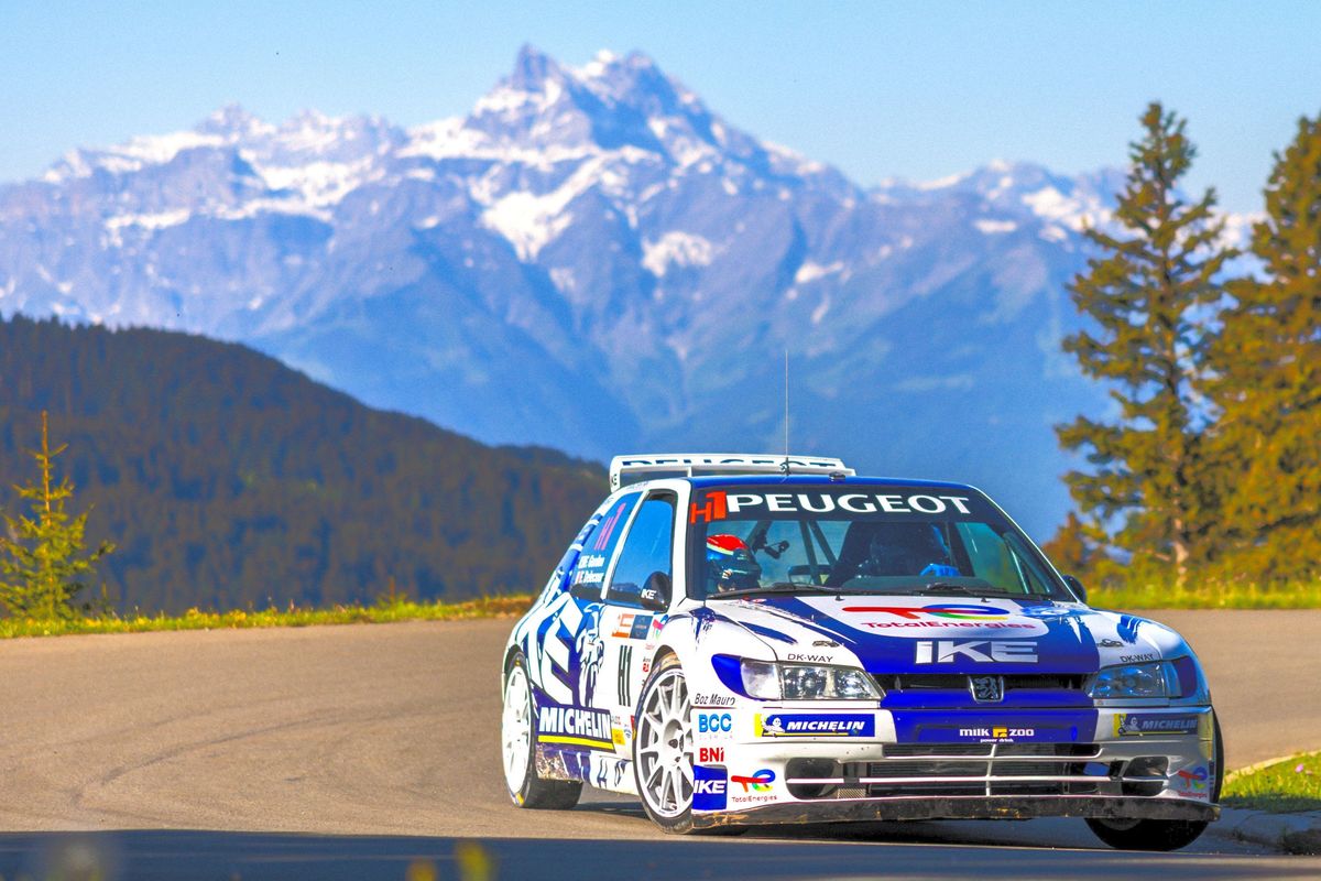 Francois Delecour & Peugeot 306 MAXI IKE dominate Rallye du Chablais