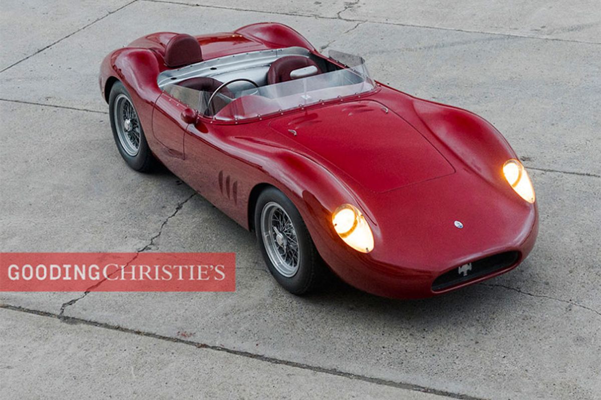 Magnificent Maserati 200SI  @ Gooding Christie's Pebble Beach Auctions