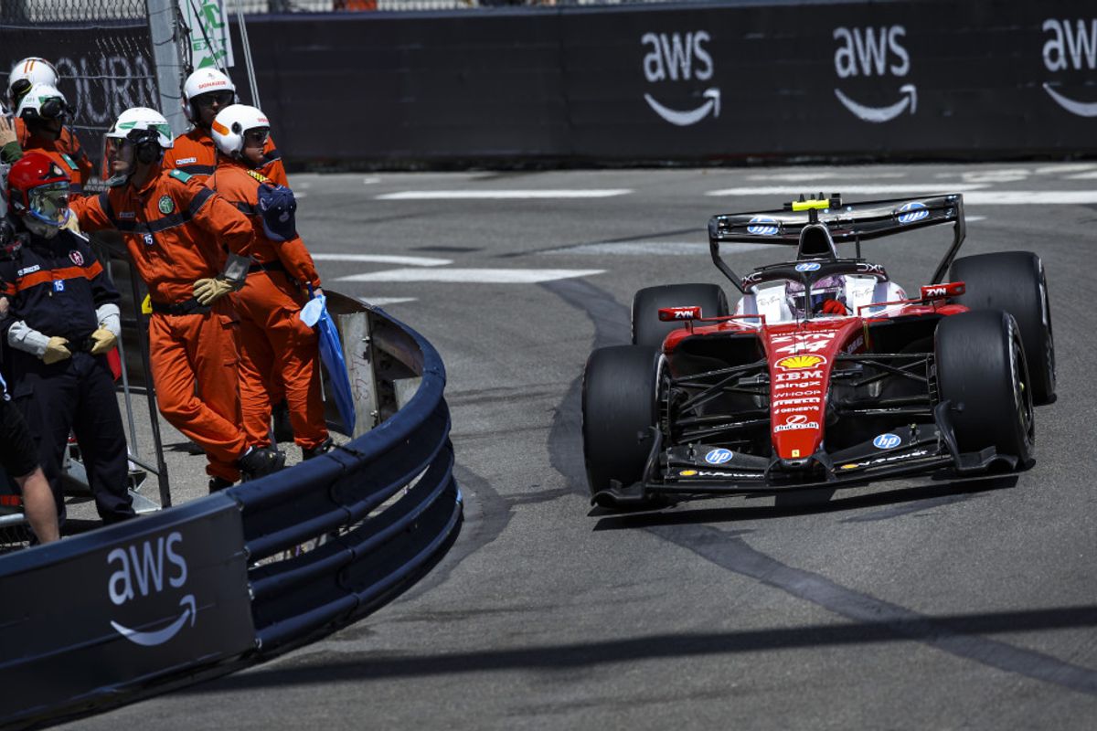 Hamilton leads Ferrari one-two in second practice in Monaco