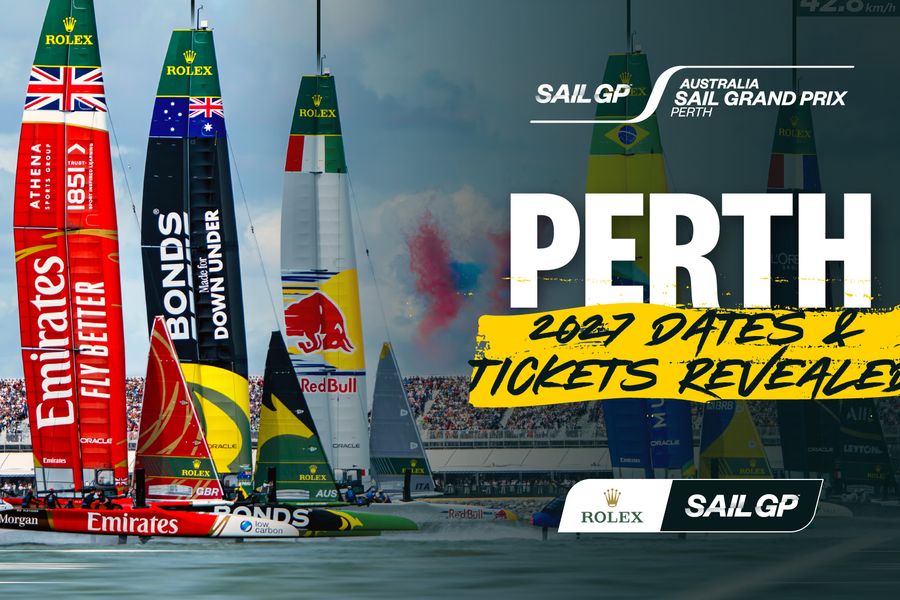 Get set for SailGP 2027: Perth tickets and pre-sale access announced