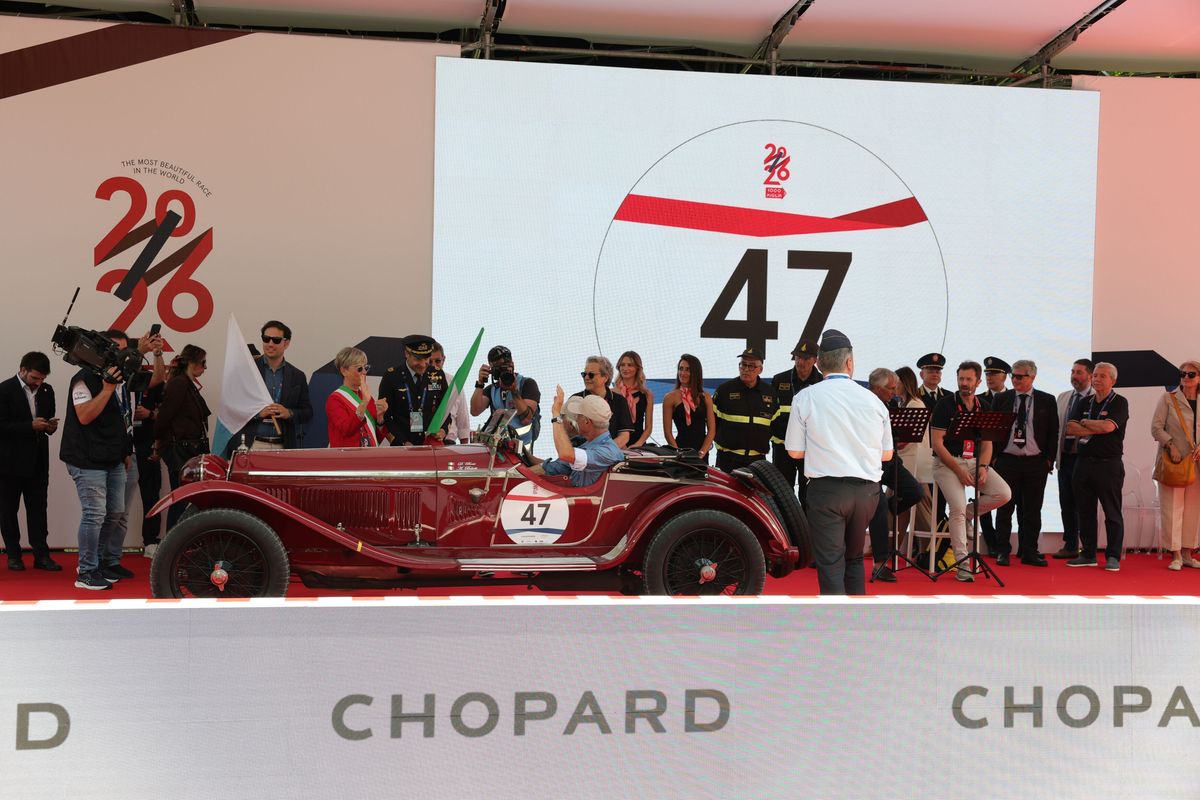 1000 Miglia 2026: the race gets underway