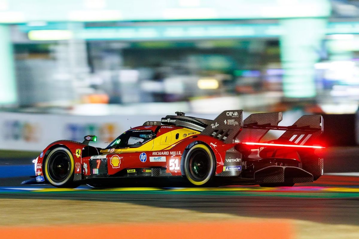 Ferrari on the fourth row for the 24 Hours of Le Mans 2026
