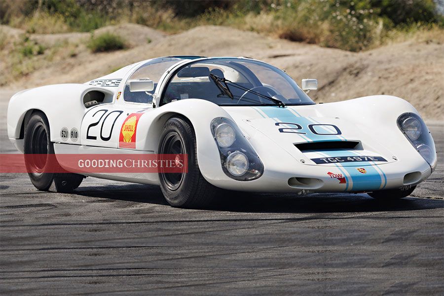 Prototype Porsche 910 Offered at Gooding's Pebble Beach Auctions