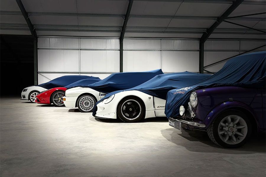 Colne Car storage designed and built web site by Racecar