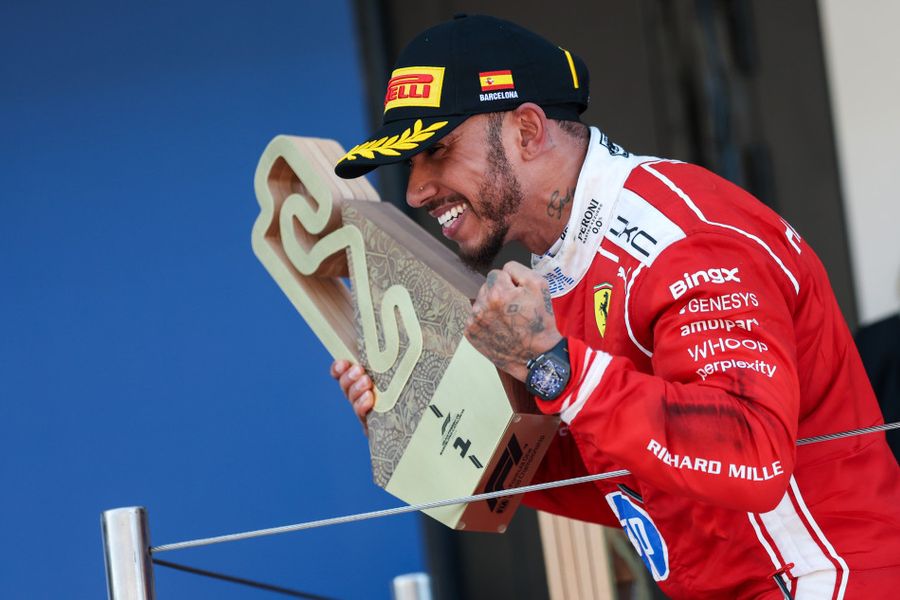 Hamilton, Russell & Norris complete all-British podium at Barcelona Grand Prix