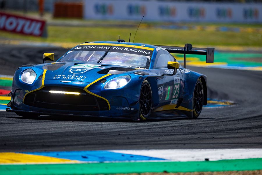 Aston Martin Vantage claims class podium in 24 Hours of Le Mans