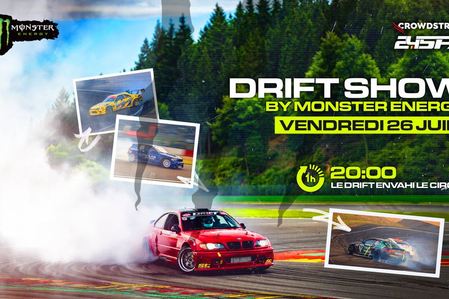 Drift Show by Monster to ignite Friday night @ 24 Hours of Spa