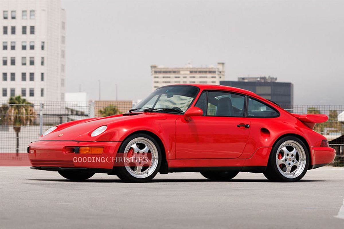 Porsche 964 Turbo 3.6 S Flachbau at Gooding's Pebble Beach Auctions