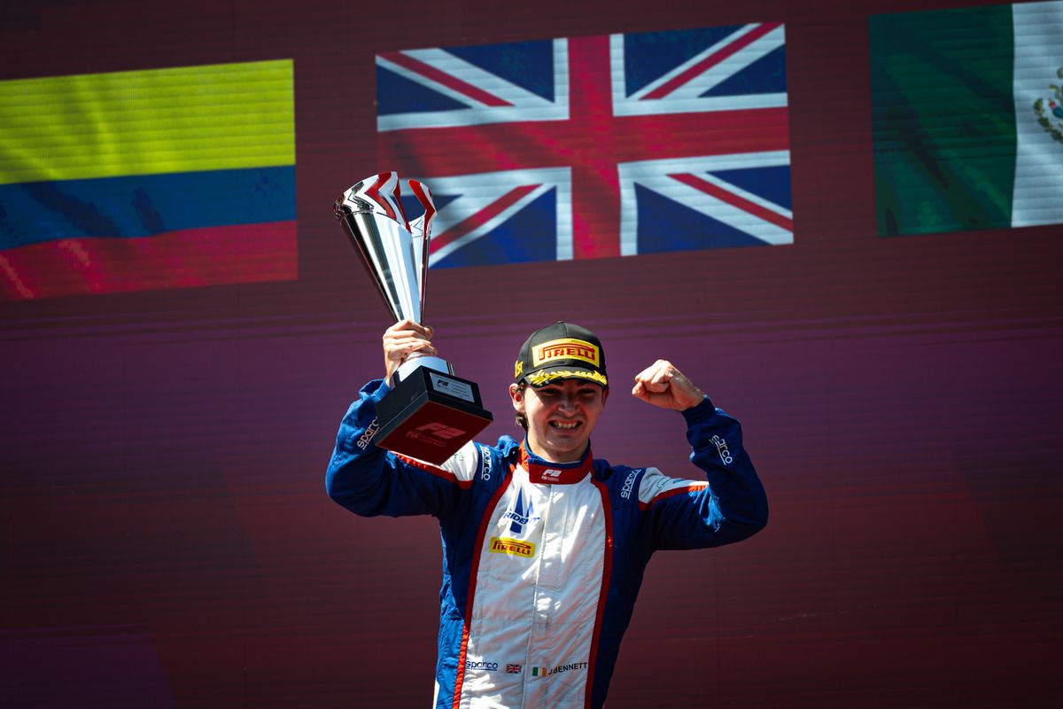 John Bennett wins F2 Spielberg Sprint for Trident