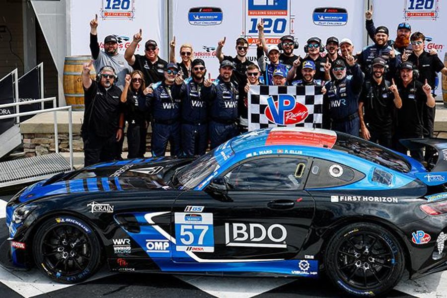 Winward Mercedes-AMG Secures Michelin Pilot Challenge Win at Watkins Glen