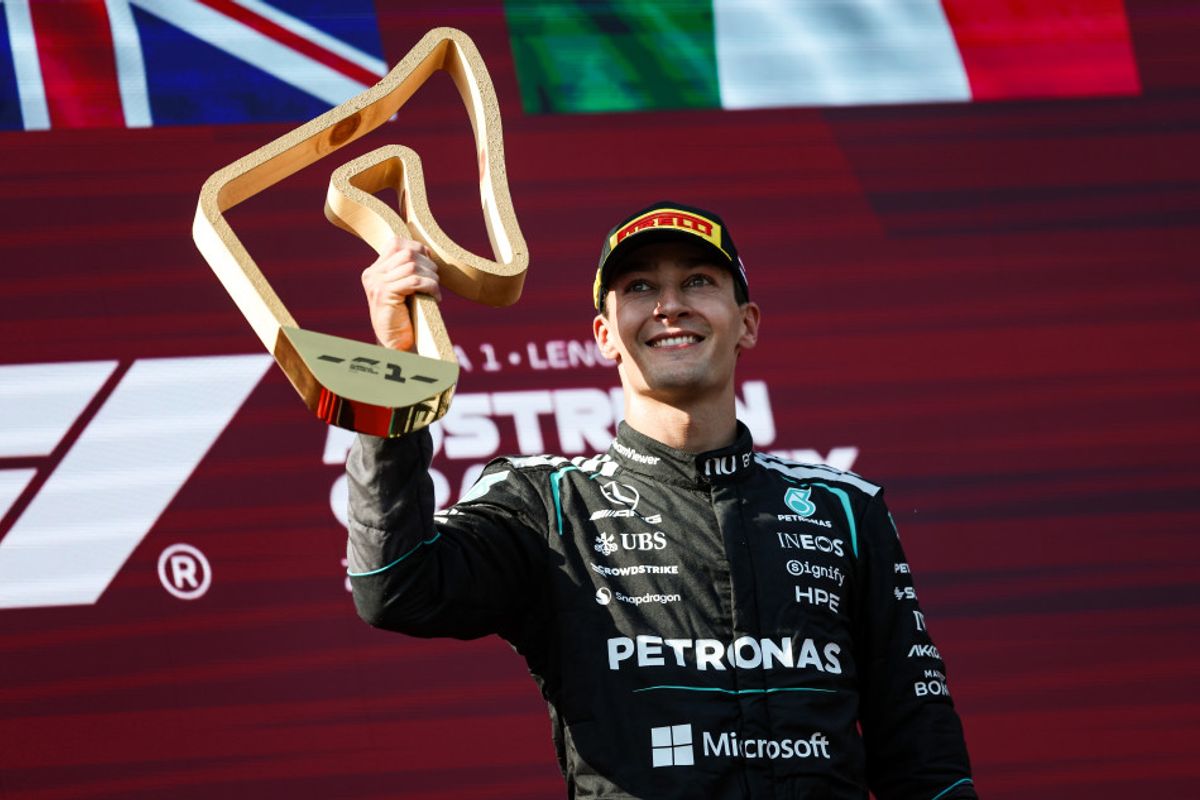 Russell wins closely contested Austrian Grand Prix