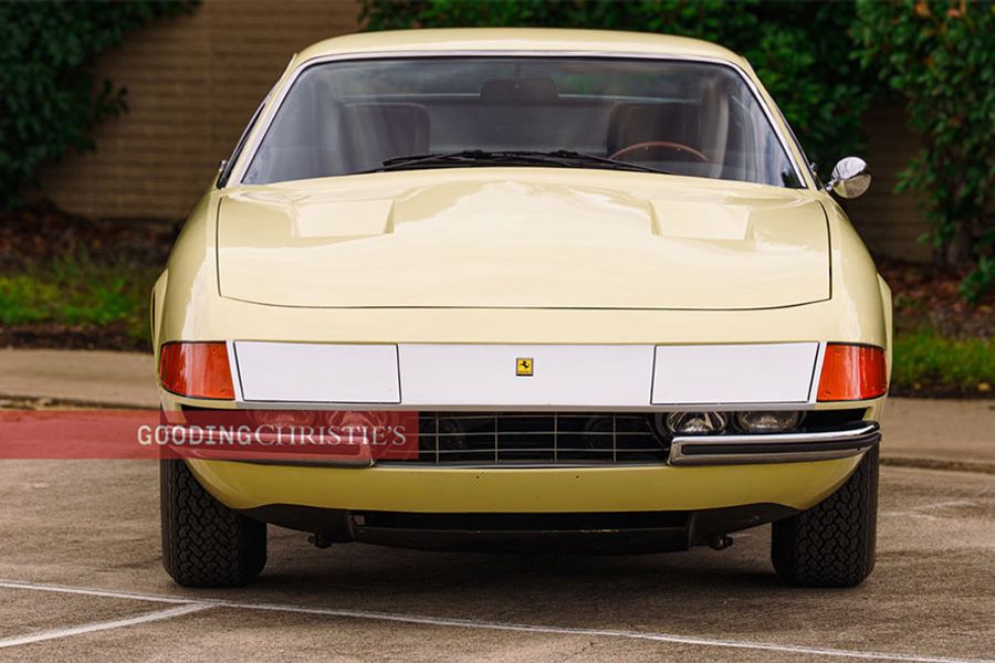 1971 Ferrari 365 GTB/4 Daytona in Giallo Dino at Gooding's Pebble Beach Auctions