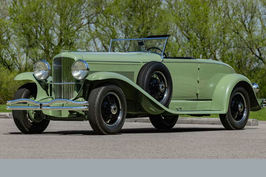 Duesenberg Model J Disappearing-Top Convertible Coupe @ Mecum Monterey 