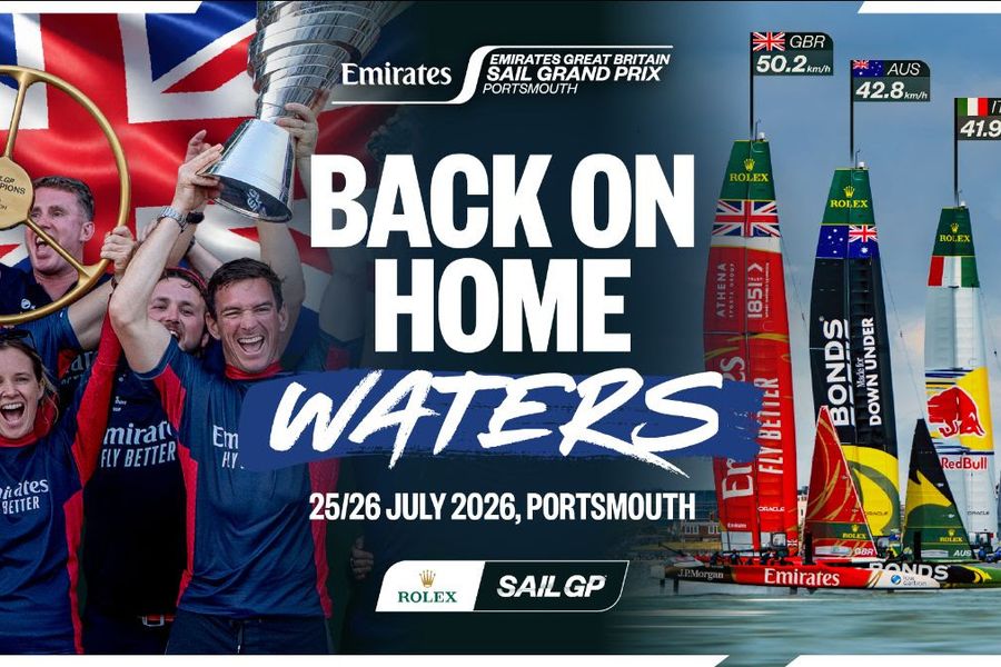Just 3 weeks to go: Emirates Great Britain Sail Grand Prix