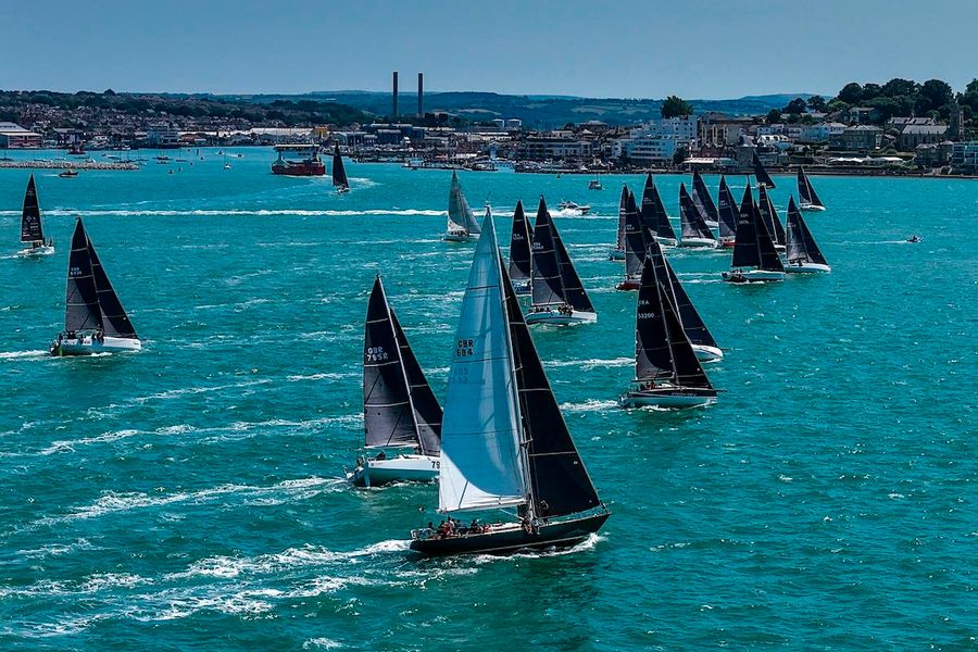 Sun Hill IV Rises to RORC Cowes Dinard St Malo Race Glory