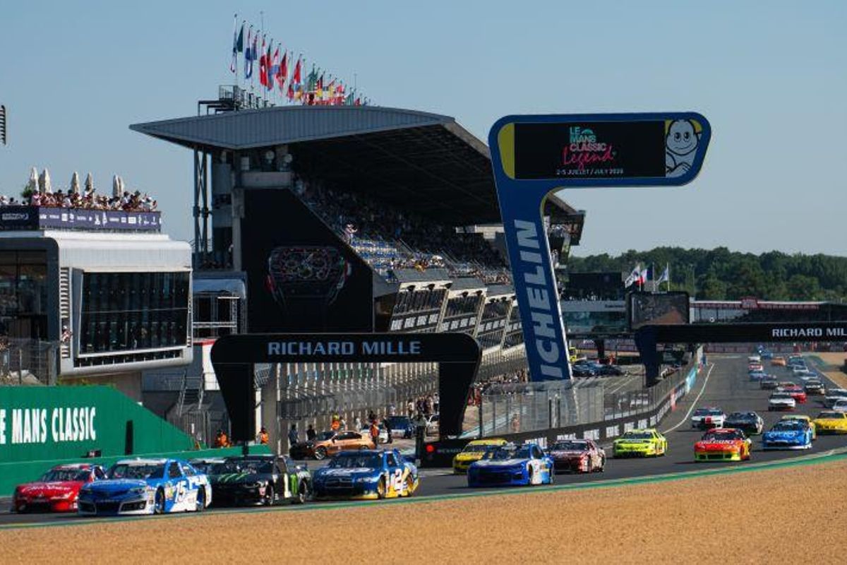 JC France wins inaugural HSR NASCAR Classic @ The Le Mans Classic Legend Opener