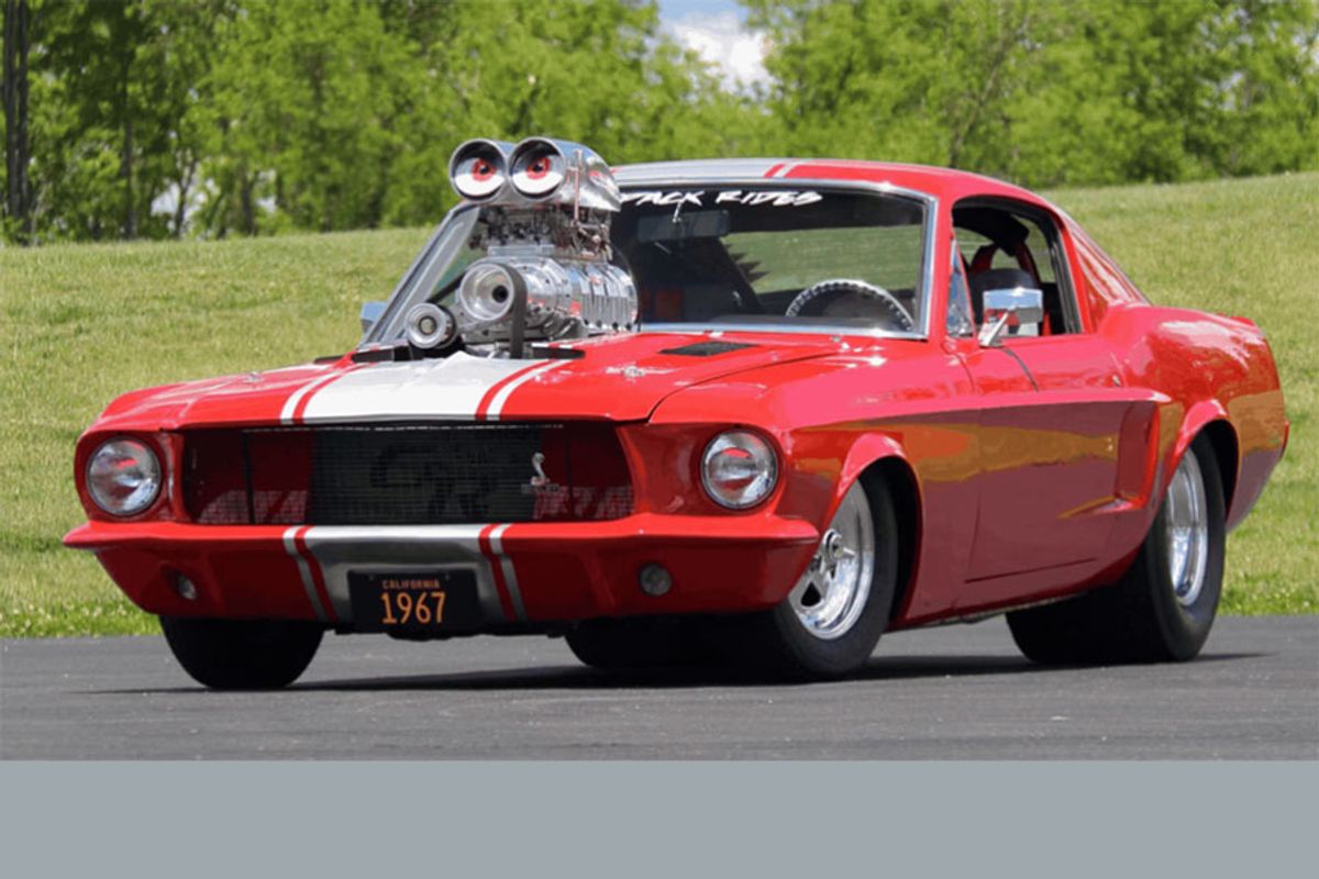 Wild muscle car 'Wolfpack Rides Collection' at Mecum Harrisburg 