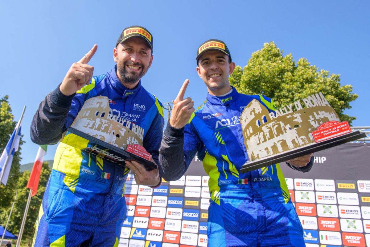 Roberto Daprà lands maiden FIA European Rally Championship victory
