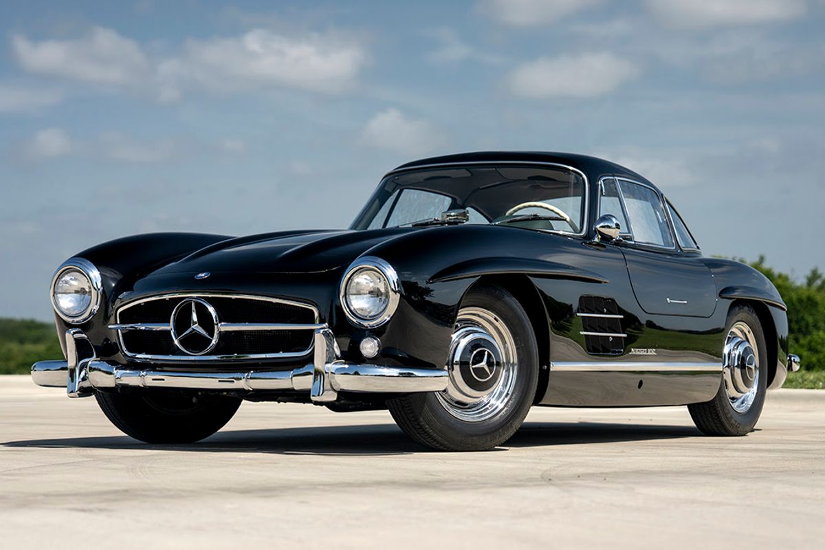 Mercedes-Benz 300 SL Gullwing Coupe & 1957 Mercedes-Benz 300 SL Roadster @ Broad Arrow 