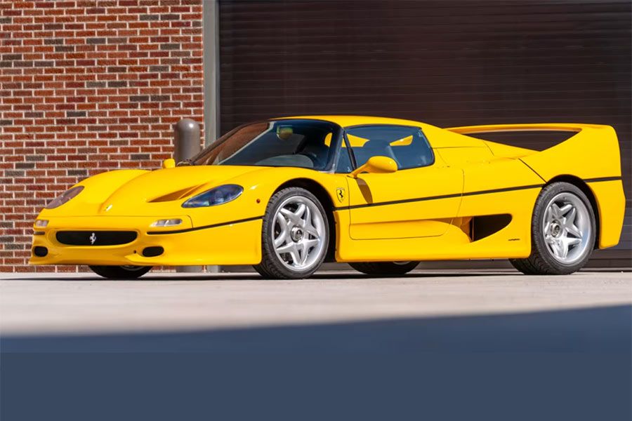 1996 Ferrari F50 @ Mecum Monterey auction