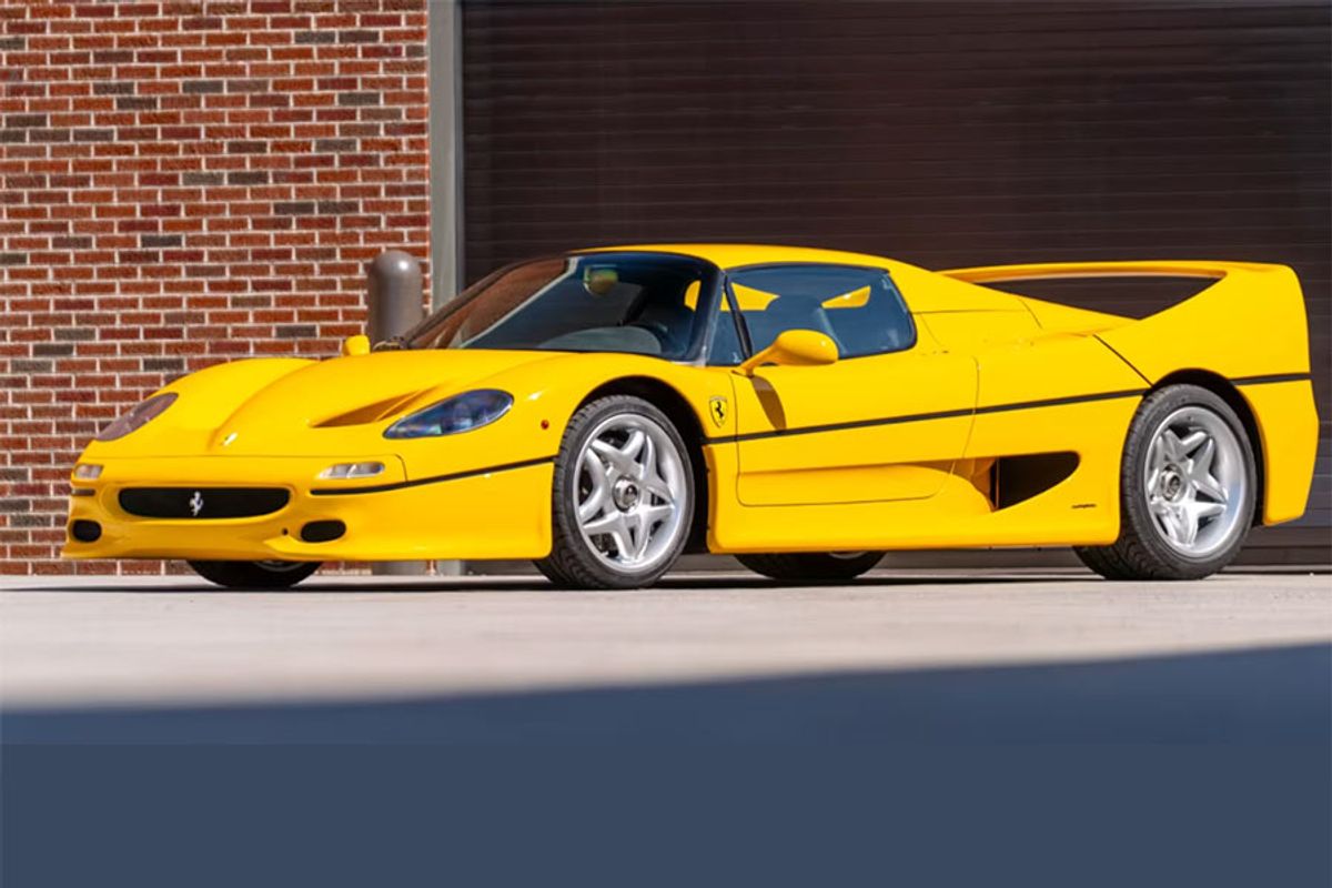 1996 Ferrari F50 @ Mecum Monterey auction