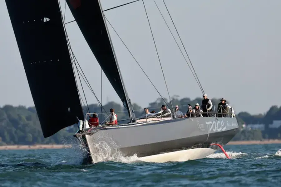Round The island Race: First over the line, PACE crossed the finish line at 12:48:42