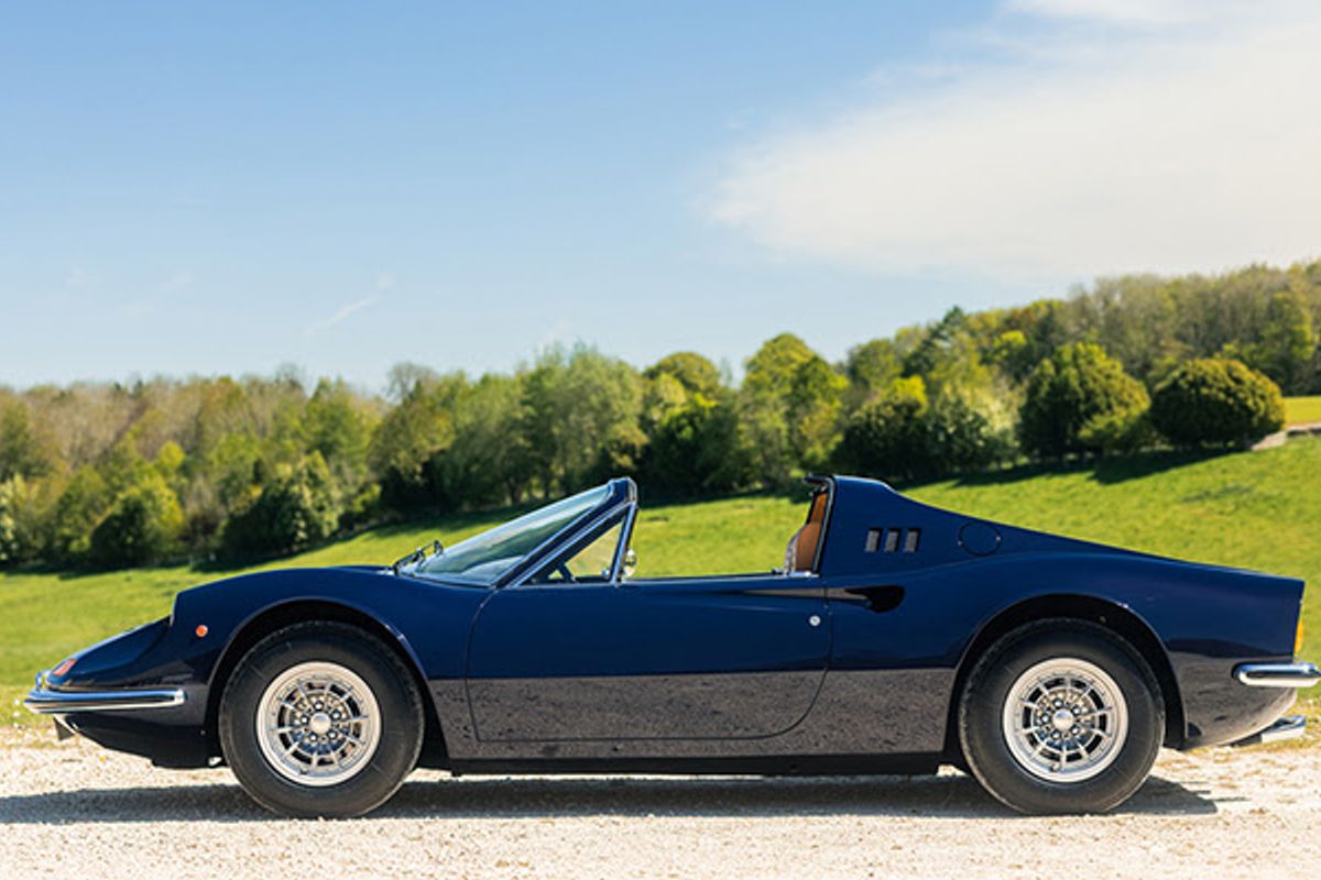 Steve Winwood's Ferrari Dino @ Gooding's Pebble Beach, video