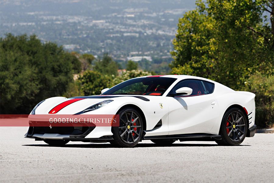 No Reserve Ferrari 812 Competizione at Gooding Christie's Pebble Beach Auctions